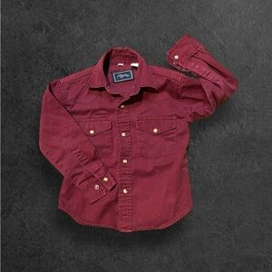 Kids roper maroon xs
